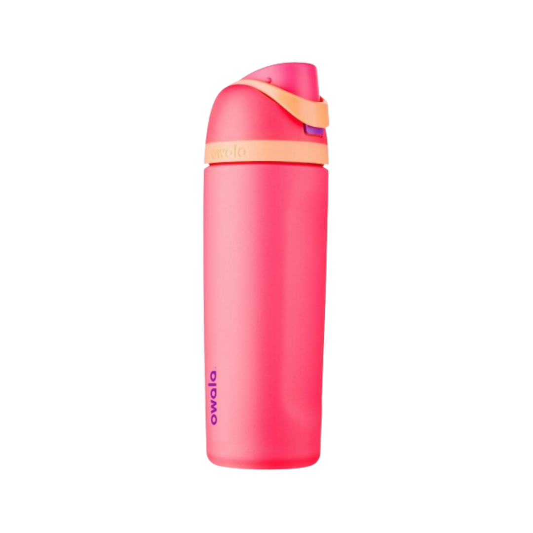 Owala FreeSip Stainless-Steel Insulated Water Bottle with Locking Push-Button Lid