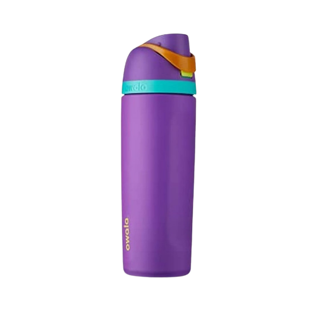 Owala FreeSip Stainless-Steel Insulated Water Bottle with Locking Push-Button Lid