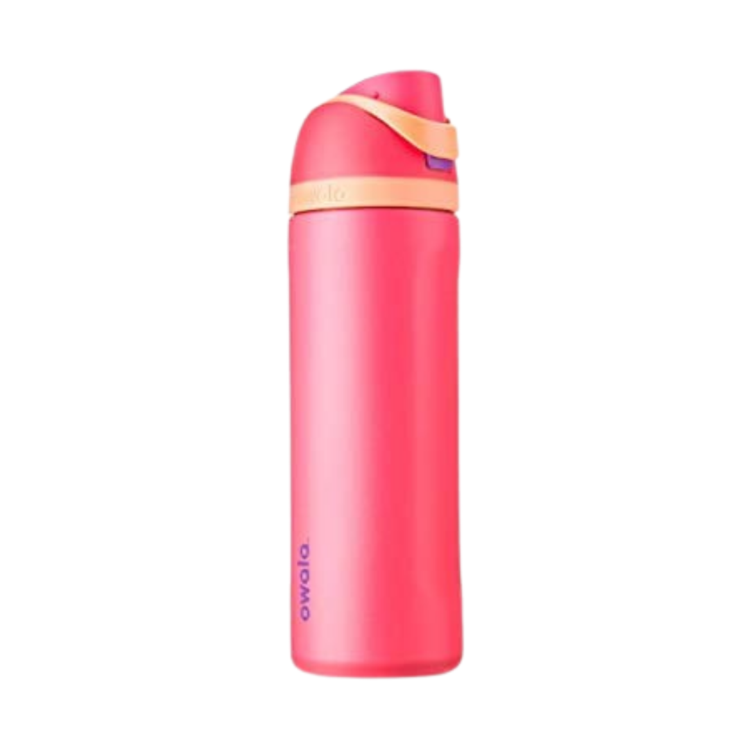 Owala FreeSip Stainless-Steel Insulated Water Bottle with Locking Push-Button Lid