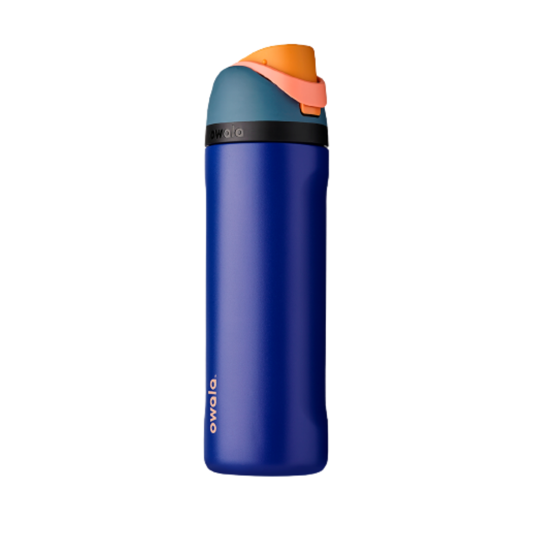 Owala FreeSip Stainless-Steel Insulated Water Bottle with Locking Push-Button Lid
