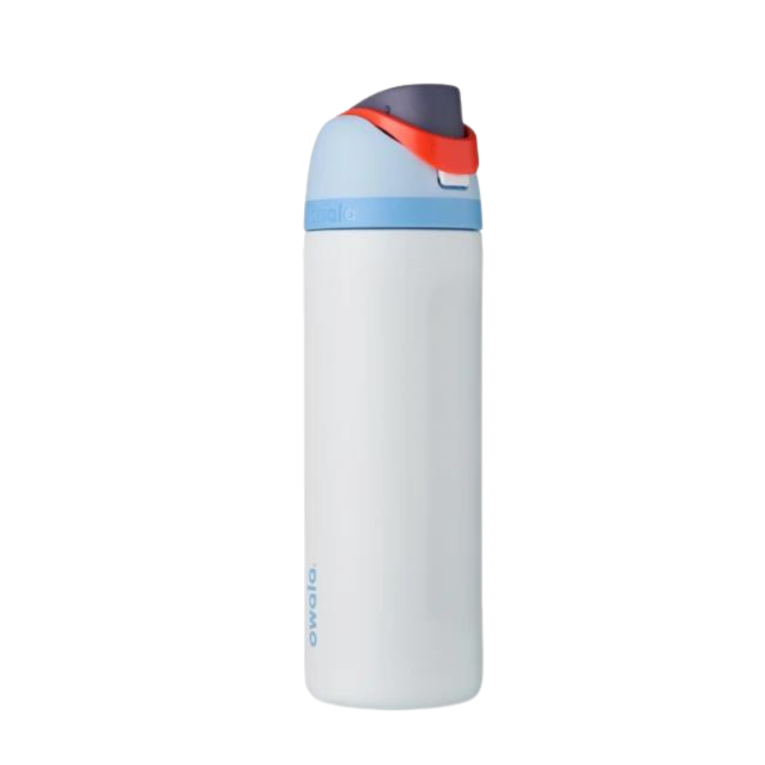 Owala FreeSip Stainless-Steel Insulated Water Bottle with Locking Push-Button Lid