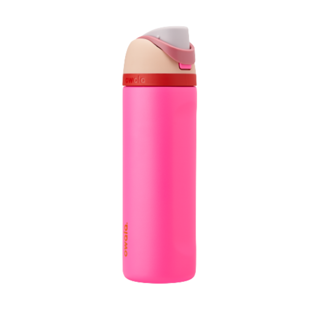 Owala FreeSip Stainless-Steel Insulated Water Bottle with Locking Push-Button Lid
