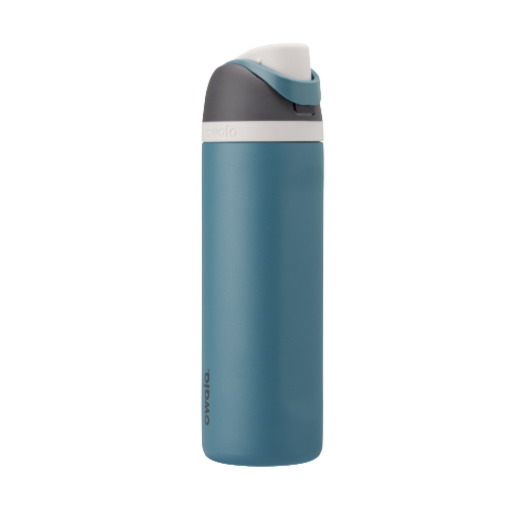 Owala FreeSip Stainless-Steel Insulated Water Bottle with Locking Push-Button Lid