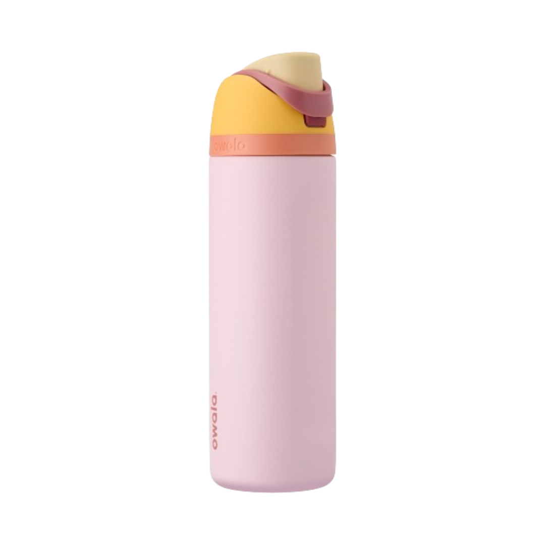 Owala FreeSip Stainless-Steel Insulated Water Bottle with Locking Push-Button Lid