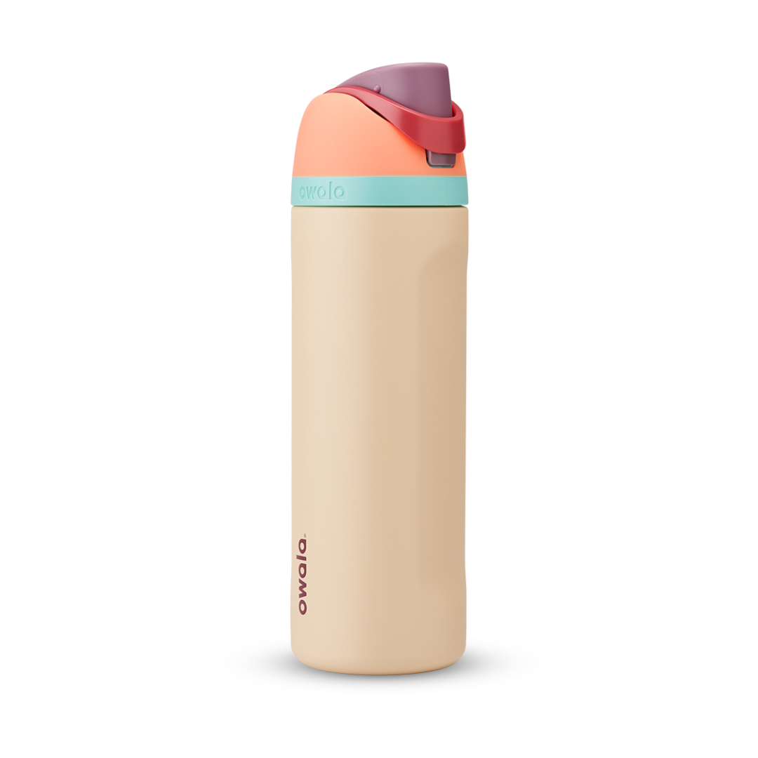 Owala FreeSip Stainless-Steel Insulated Water Bottle with Locking Push-Button Lid