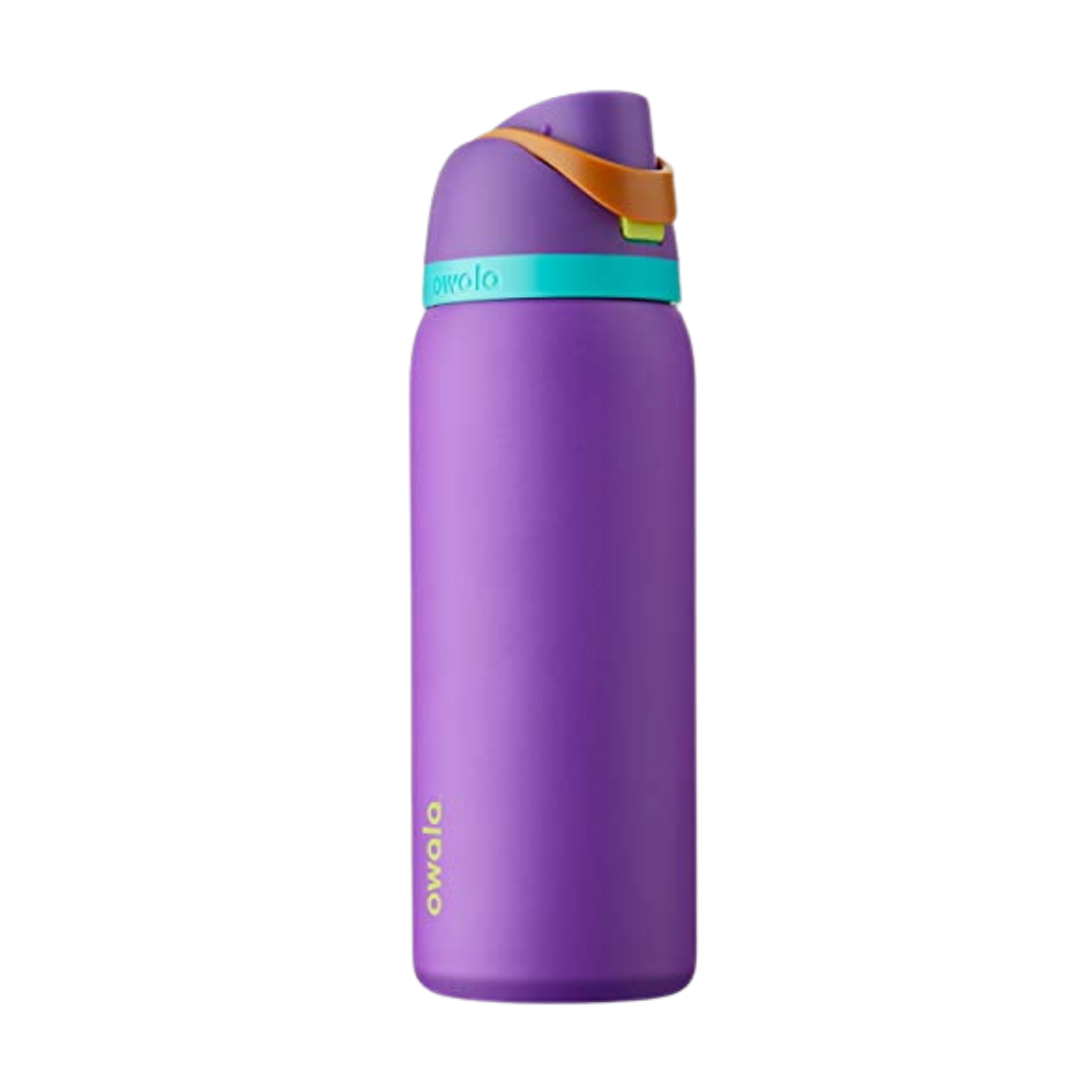 Owala FreeSip Stainless-Steel Insulated Water Bottle with Locking Push-Button Lid