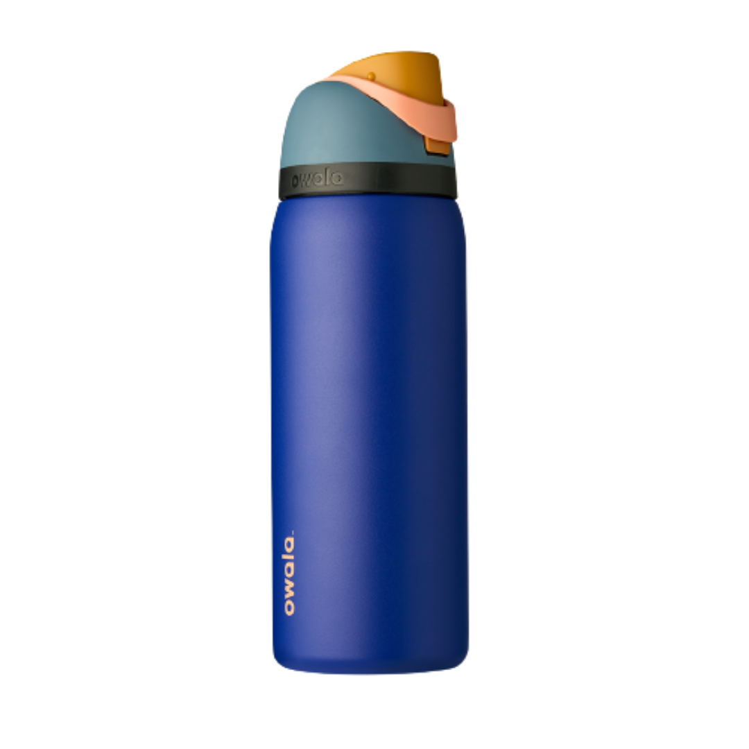 Owala FreeSip Stainless-Steel Insulated Water Bottle with Locking Push-Button Lid