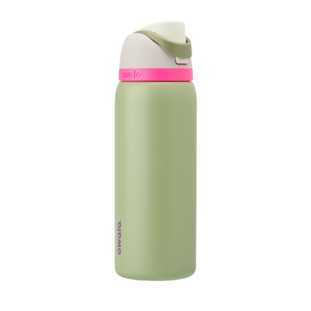 Owala FreeSip Stainless-Steel Insulated Water Bottle with Locking Push-Button Lid