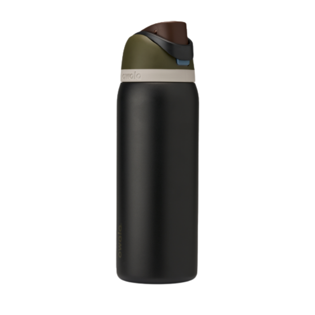 Owala FreeSip Stainless-Steel Insulated Water Bottle with Locking Push-Button Lid