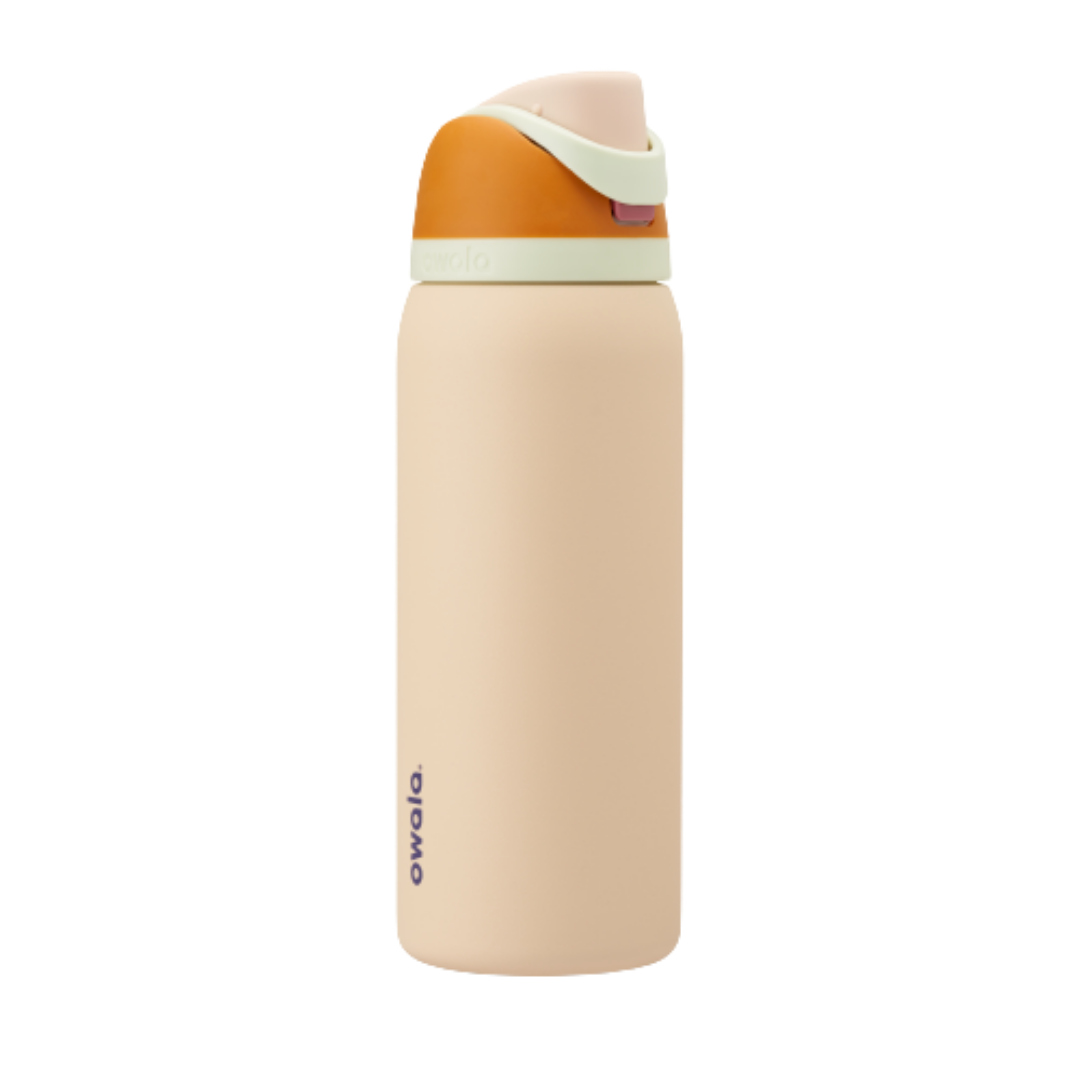 Owala FreeSip Stainless-Steel Insulated Water Bottle with Locking Push-Button Lid