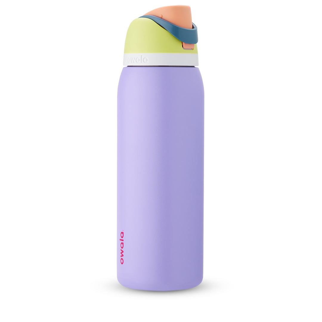 Owala FreeSip Stainless-Steel Insulated Water Bottle with Locking Push-Button Lid