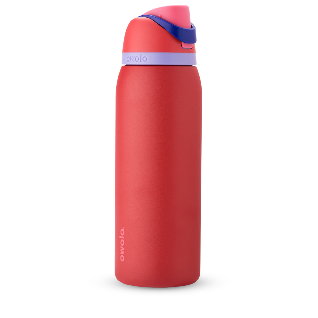 Owala FreeSip Stainless-Steel Insulated Water Bottle with Locking Push-Button Lid
