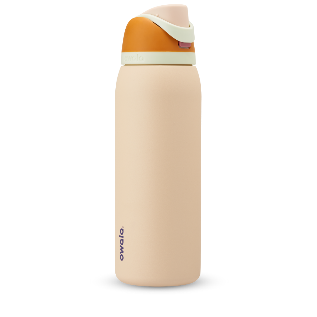 Owala FreeSip Stainless-Steel Insulated Water Bottle with Locking Push-Button Lid
