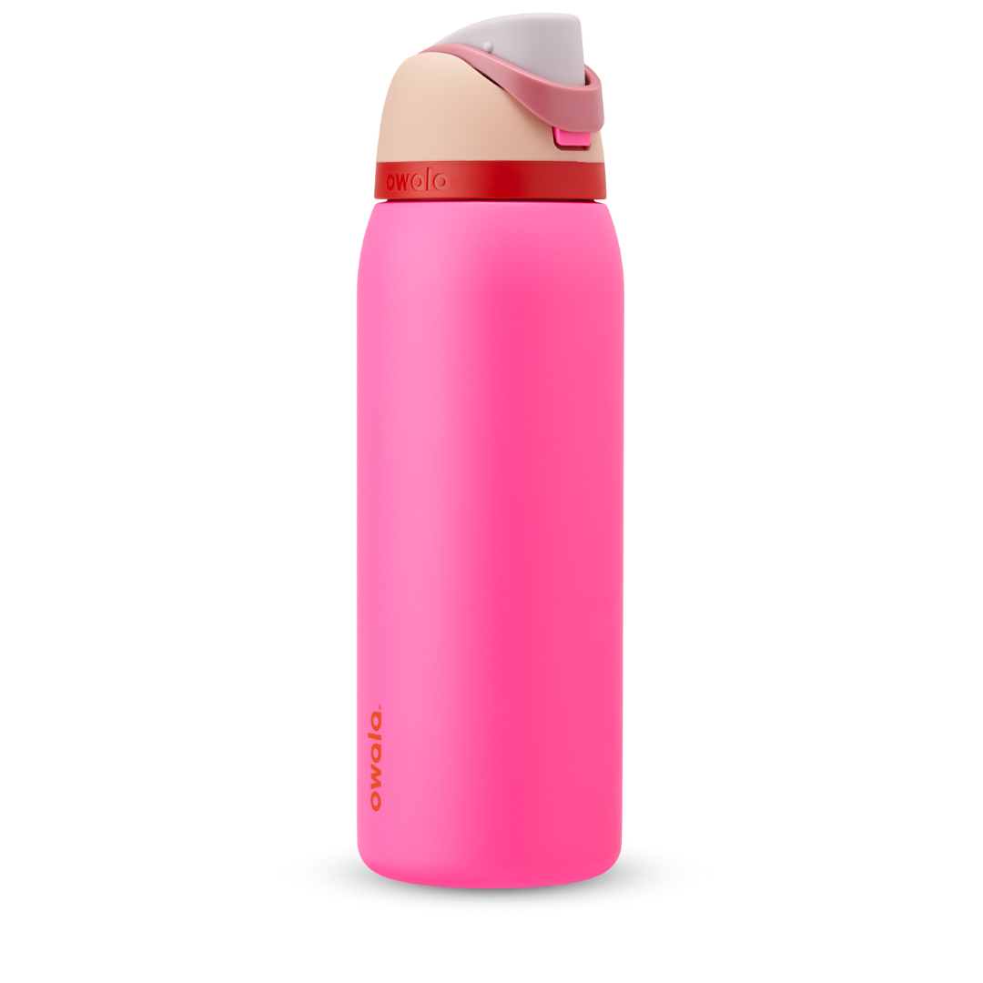 Owala FreeSip Stainless-Steel Insulated Water Bottle with Locking Push-Button Lid