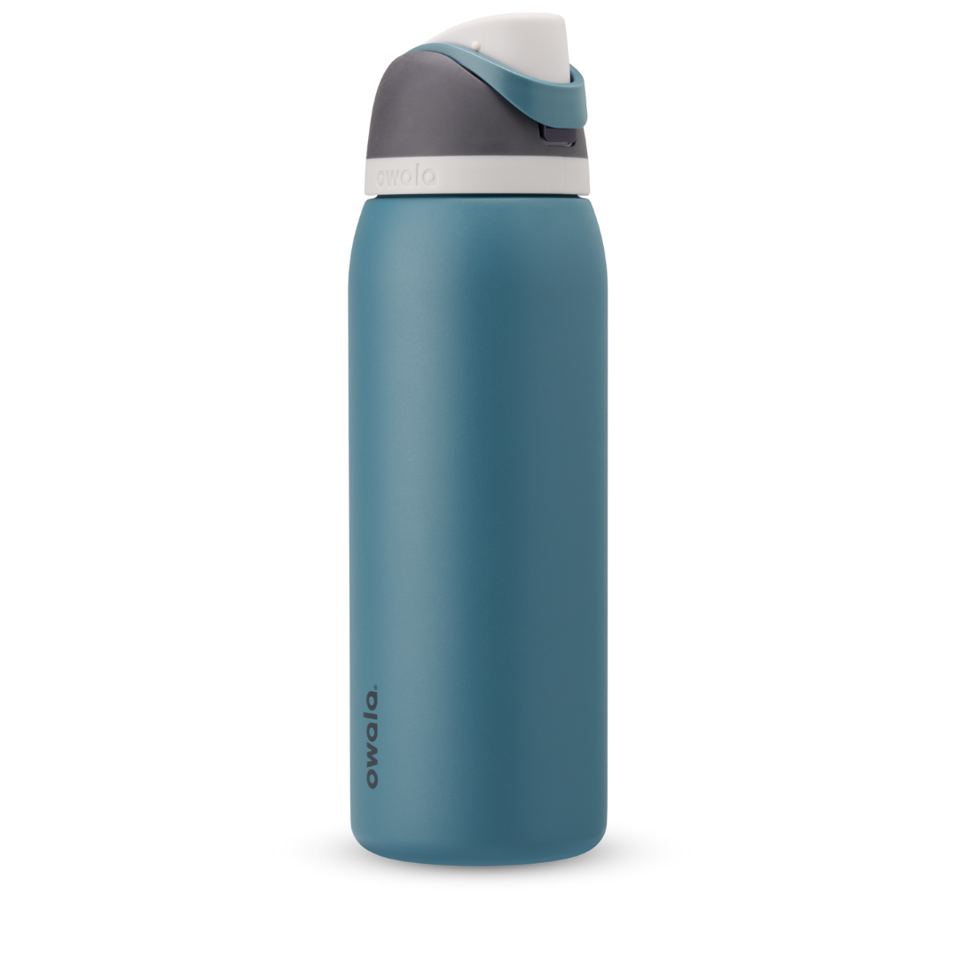 Owala FreeSip Stainless-Steel Insulated Water Bottle with Locking Push-Button Lid