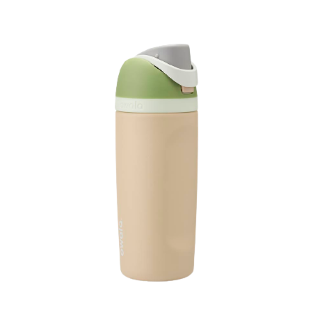 Owala FreeSip Stainless-Steel Insulated Water Bottle with Locking Push-Button Lid