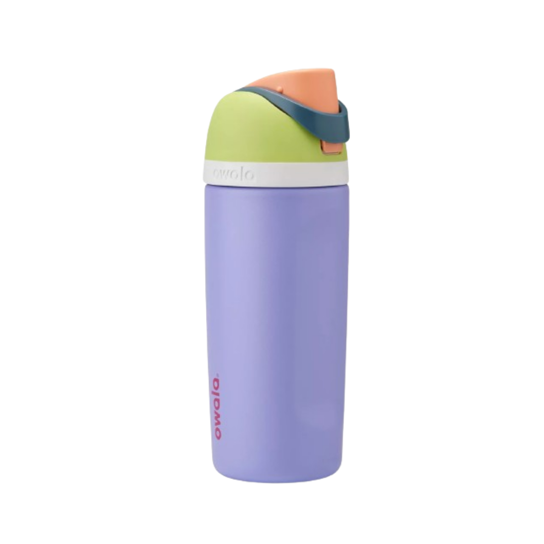 Owala FreeSip Stainless-Steel Insulated Water Bottle with Locking Push-Button Lid