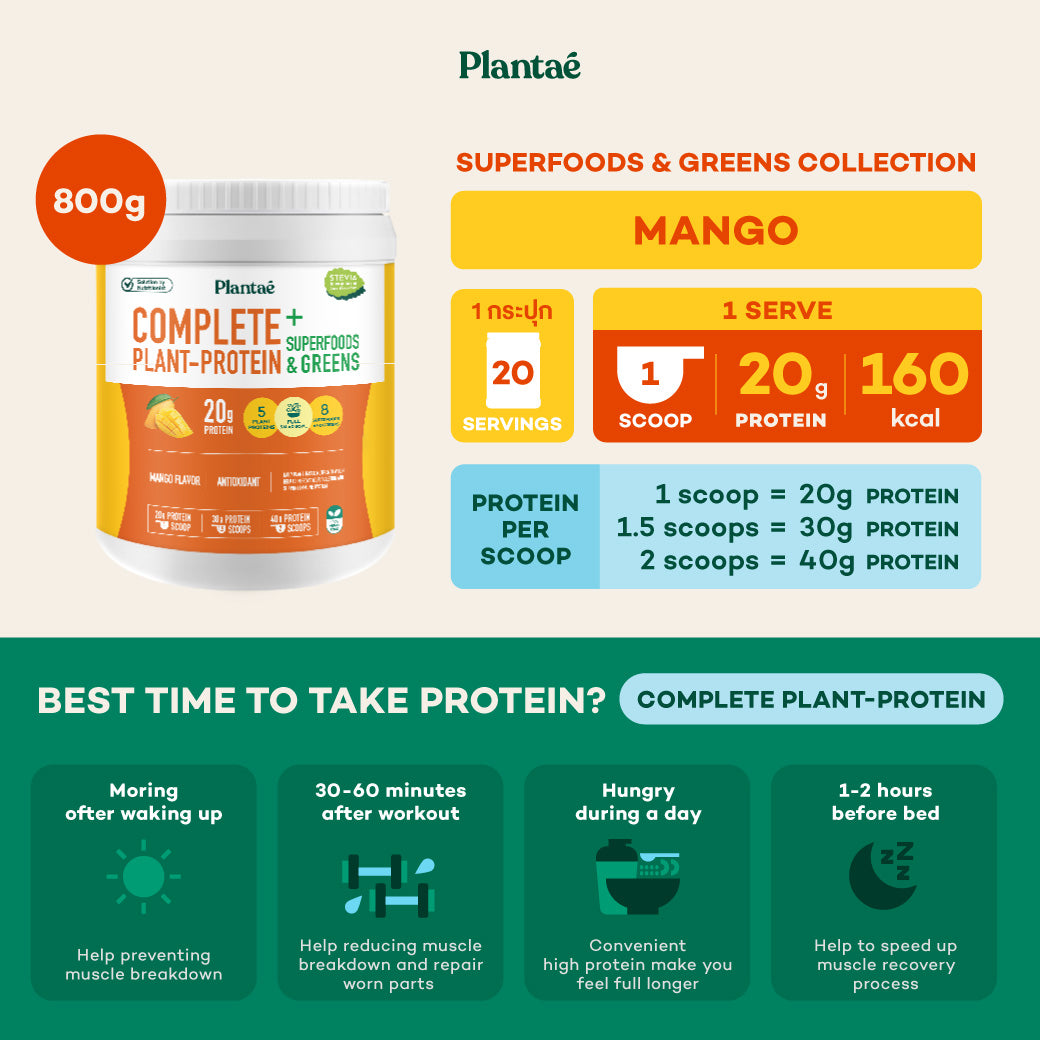 Plantae Complete Plant Protein with Superfoods & Greens