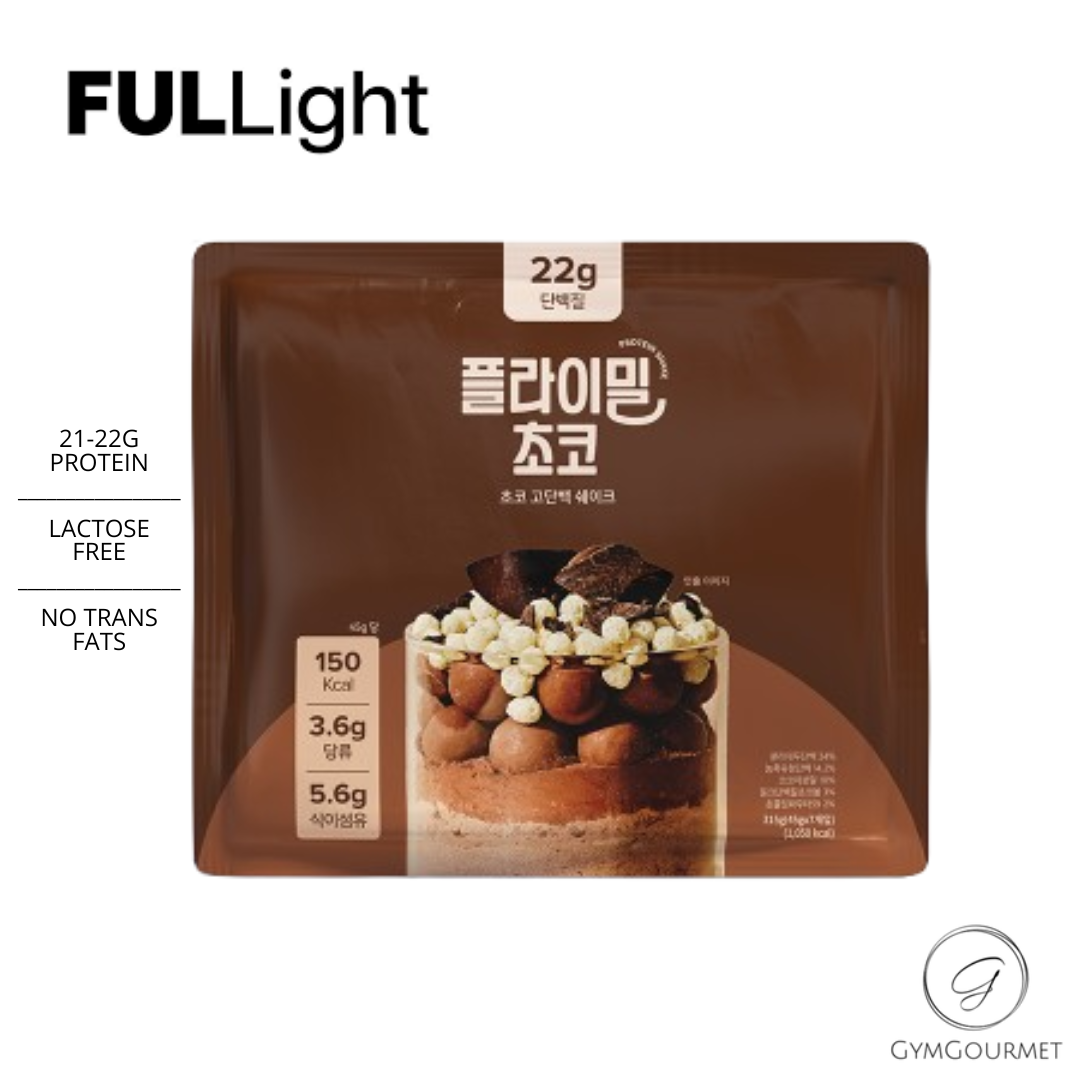 FULLight Flimeal Korean Protein Shake and Diet Meal Replacement, Pack of 7 Portable Sized Pouches