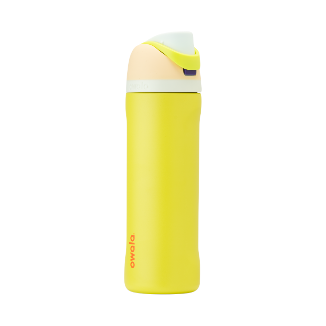 Owala FreeSip Stainless-Steel Insulated Water Bottle with Locking Push-Button Lid