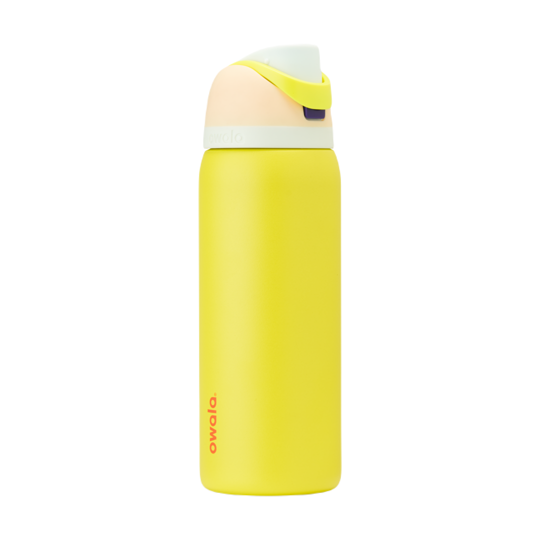 Owala FreeSip Stainless-Steel Insulated Water Bottle with Locking Push-Button Lid