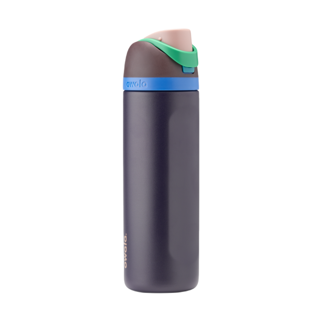 Owala FreeSip Stainless-Steel Insulated Water Bottle with Locking Push-Button Lid