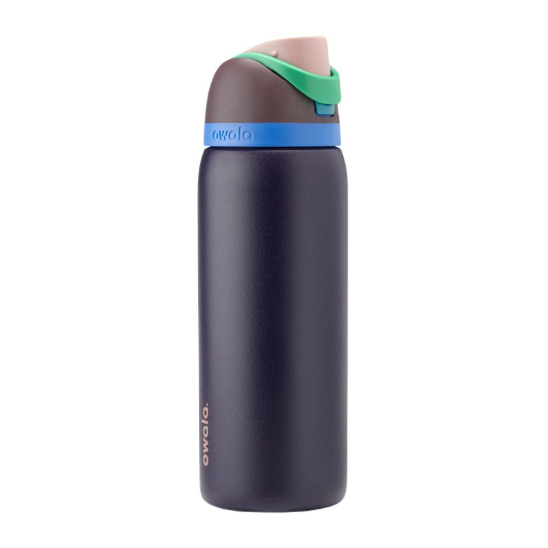 Owala FreeSip Stainless-Steel Insulated Water Bottle with Locking Push-Button Lid