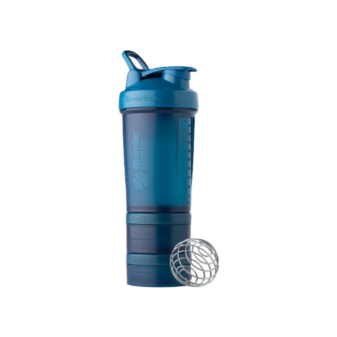 Blender Bottle Prostak with Storage(100cc and 150cc and Pill Tray)