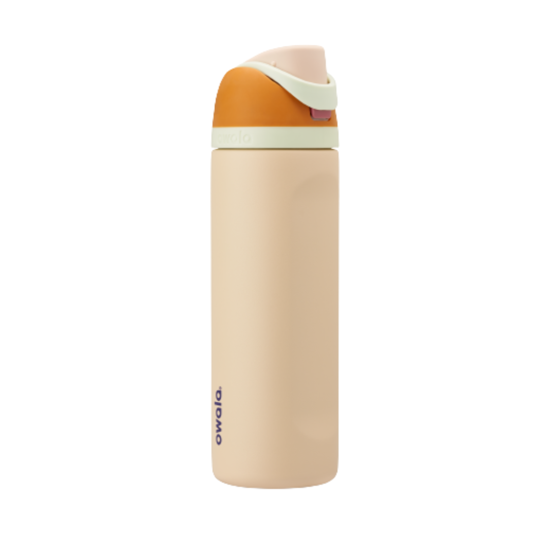 Owala FreeSip Stainless-Steel Insulated Water Bottle with Locking Push-Button Lid