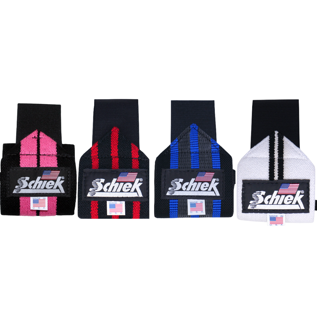 Schiek Sports Model Extra-Wide Premium Wrist Straps