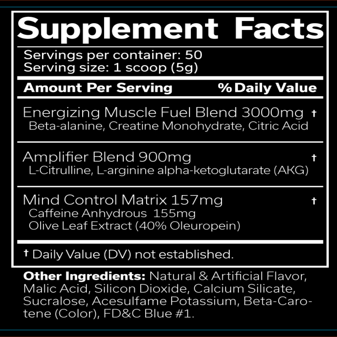 JNX Sports The Curse Pre Workout 50 Servings