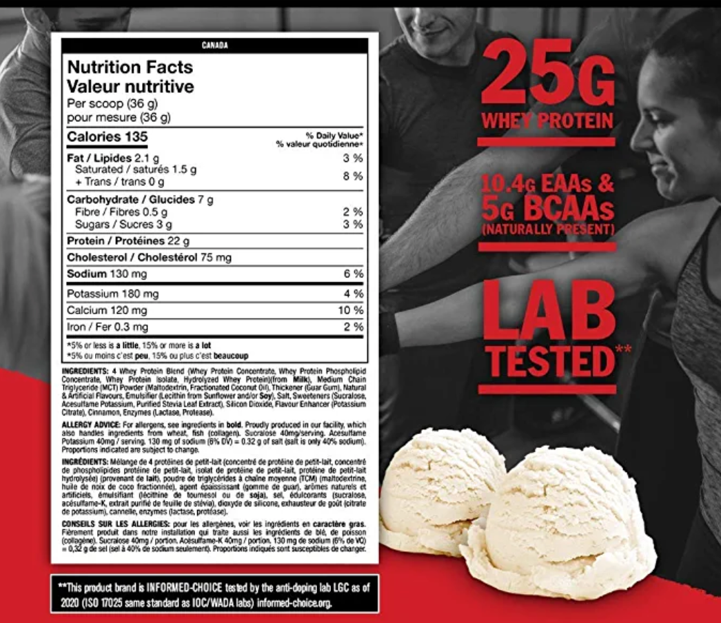 Mutant Whey – Muscle Building Whey Protein Powder 2lbs / 4lbs / 5lbs