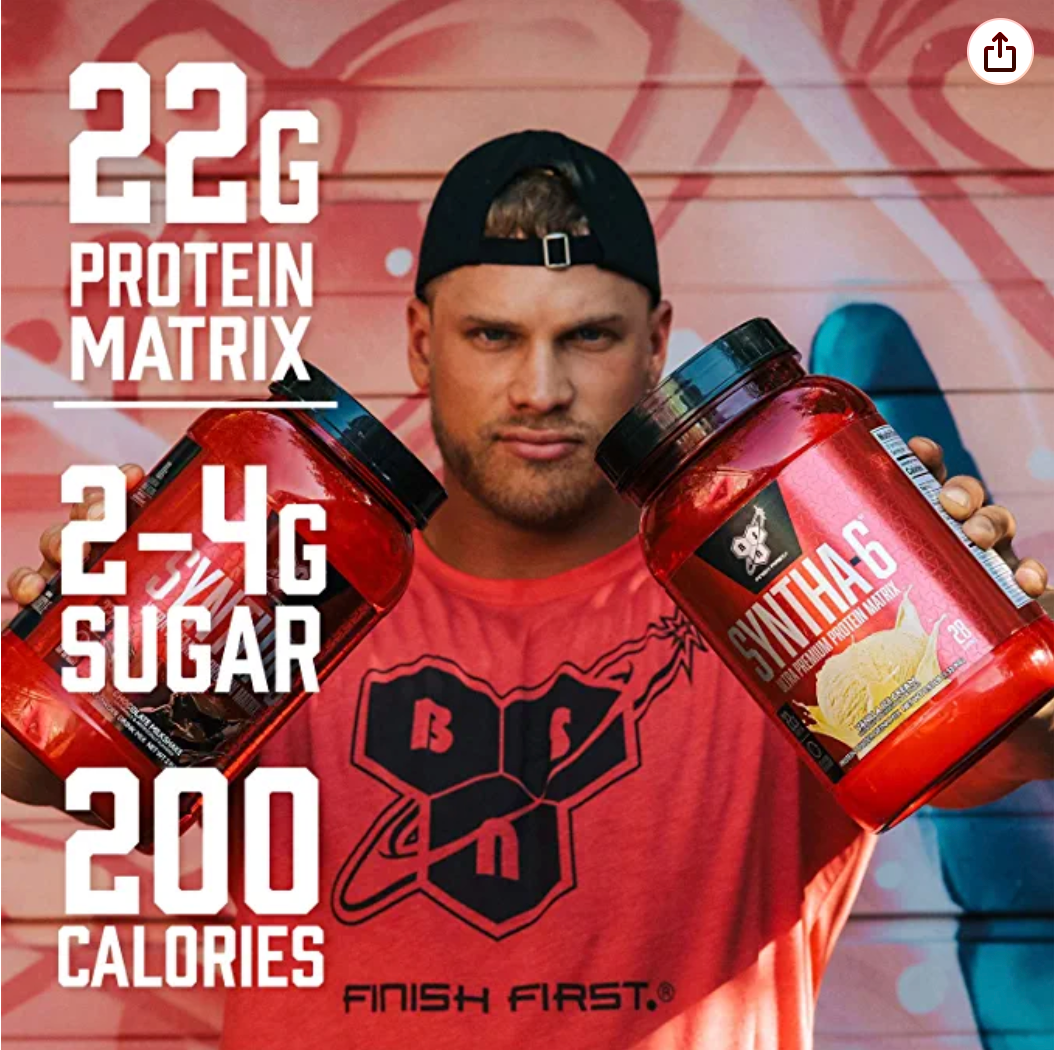 BSN SYNTHA-6 Whey Protein Powder 5lbs / 10lbs
