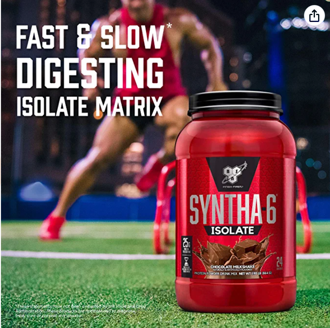 BSN SYNTHA-6 Whey Protein Powder Isolate 4lbs