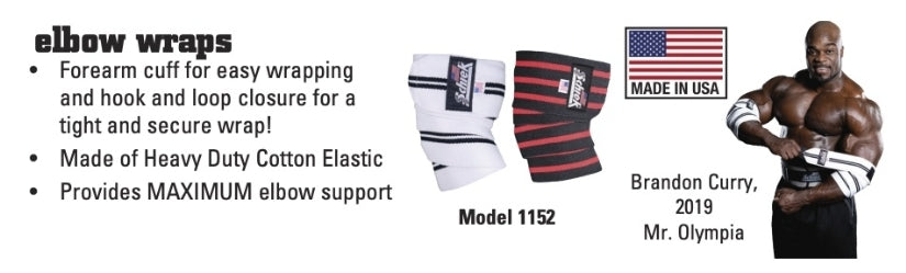 Schiek Sports Model Heavy Duty Elbow and Knee Wraps