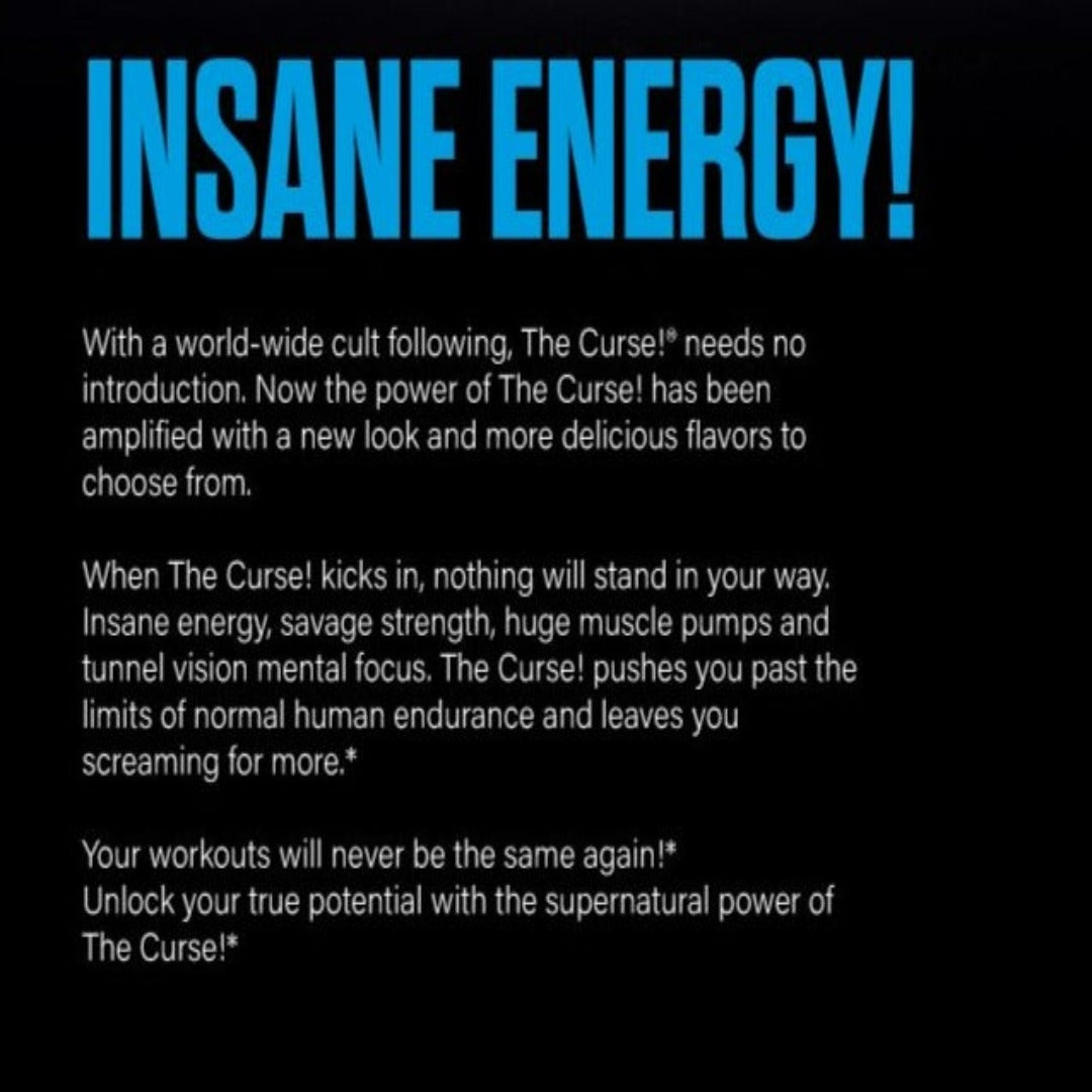 JNX Sports The Curse Pre Workout 50 Servings