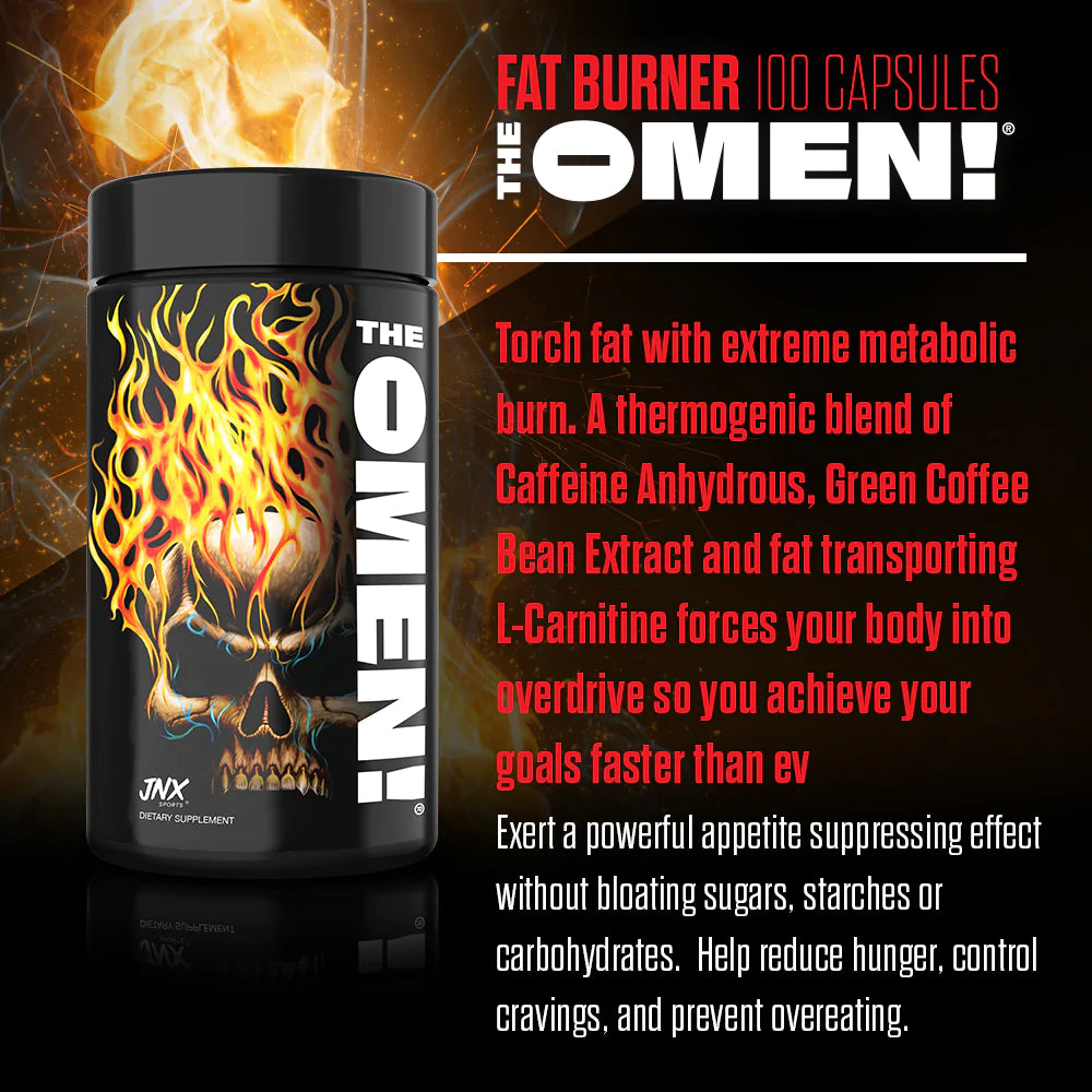 THE OMEN! FAT BURNER 50 Servings