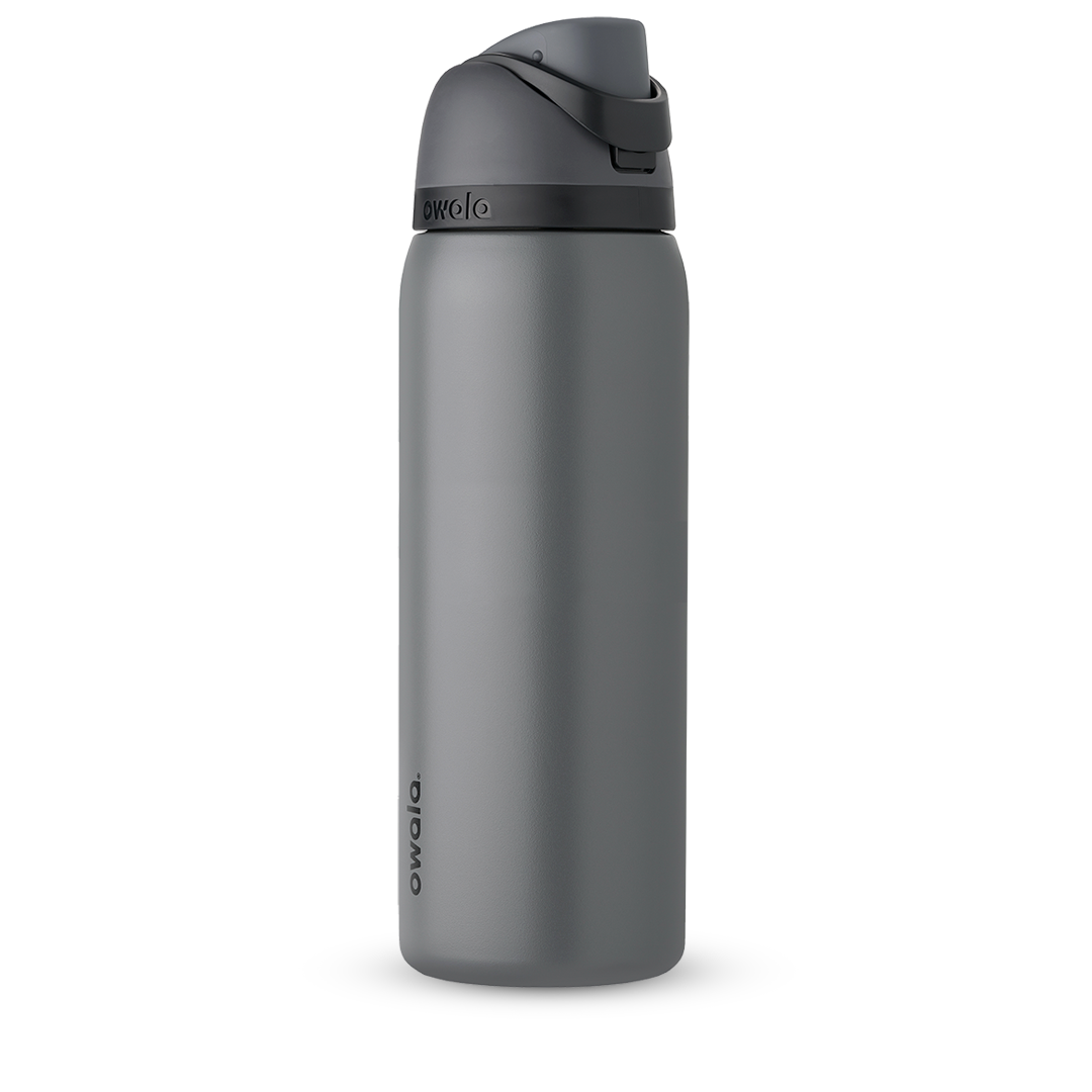 Owala FreeSip Stainless Steel Water Bottle 19oz, Black