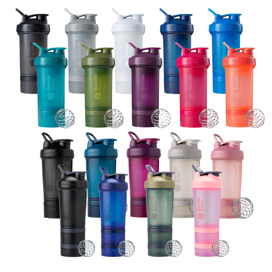 Blender Bottle Prostak with Storage(100cc and 150cc and Pill Tray)
