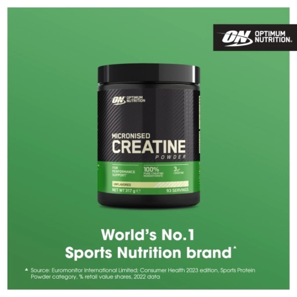 Optimum Nutrition Micronized Creatine Powder and Capsules, for Muscle Strength and Performance