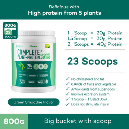 Plantae Complete Plant Protein with Superfoods &amp; Greens