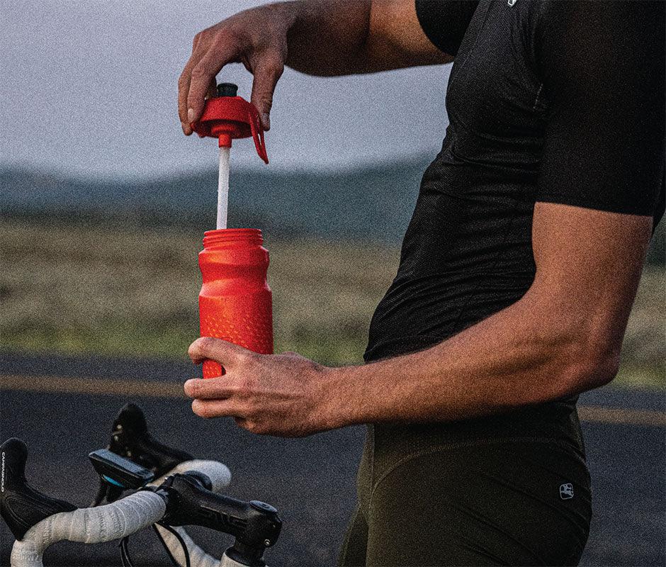 Blender Bottle Hydration Halex™ Squeeze Water Bottle with Straw, 22-Ounce (Bike Cage Compatible)