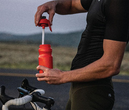 Blender Bottle Hydration Halex™ Squeeze Water Bottle with Straw, 22-Ounce (Bike Cage Compatible)
