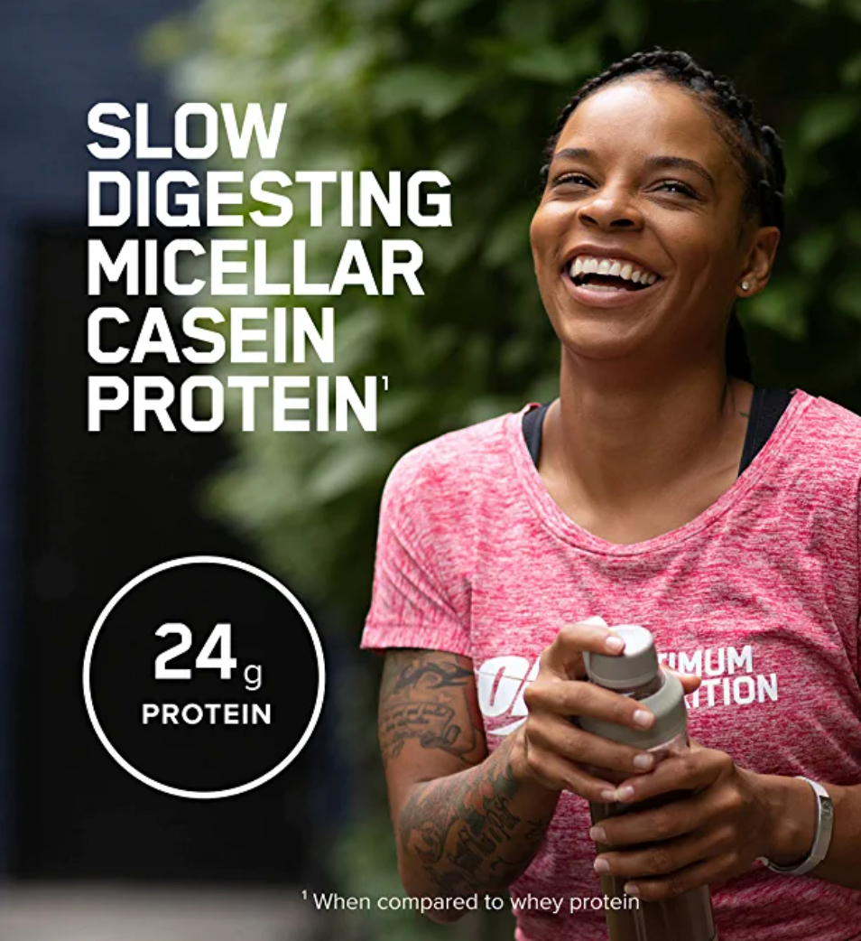 Optimum Nutrition Gold Standard 100% Micellar Casein Protein Powder 4lbs